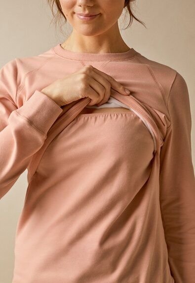 Umstands- und Stillpullover B. warmer Sweatshirt von boob