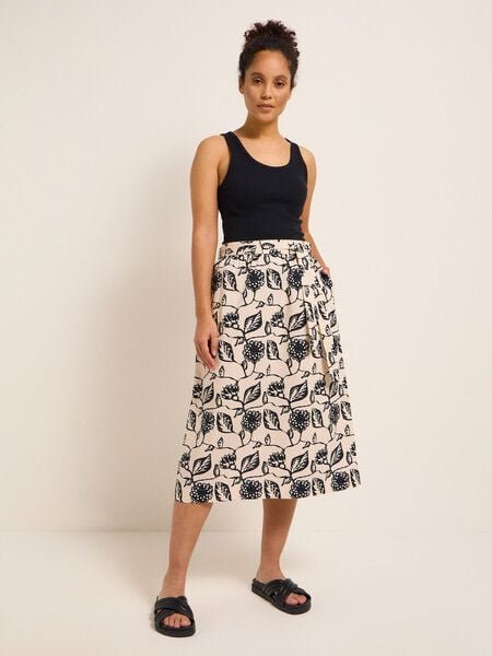 LANIUS Midirock Print Botanical Garden aus Bio-Baumwolle