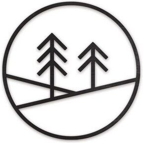 BeWooden Wanddekoration aus Holz - Wald / Berge / Felsen