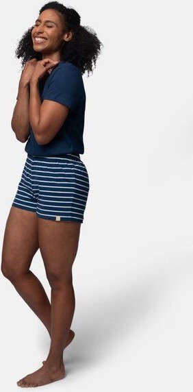 greenjama Damen Shorts Ringel, GOTS-zertifiziert