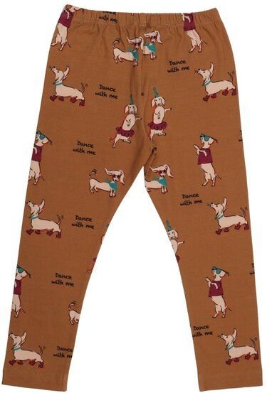 Cotokids Kinder Leggings GOTS zertifiziert, lachs, weich & elastisch – Walkiddy