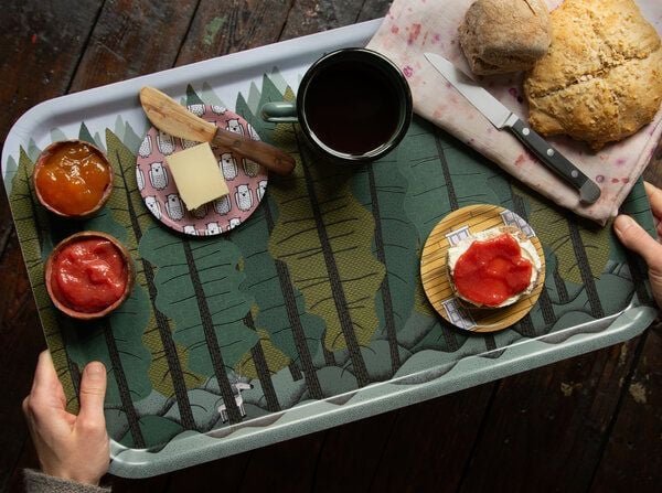 Cmig großes Tablett Tannenwald