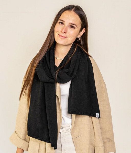 obumi Strickschal aus Bio Baumwolle