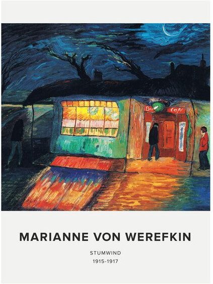 Photocircle Poster / Leinwandbild - Marianne von Werefkin: Sturmwind (1915-1917) - Ausstellungsposter