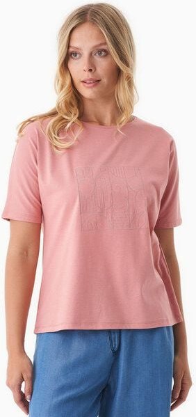 ORGANICATION T-Shirt aus Bio-Baumwolle mit Stickerei