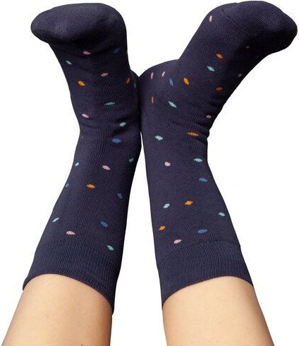 FellHerz Kuschel-Socken mit Bio-Baumwolle Konfetti