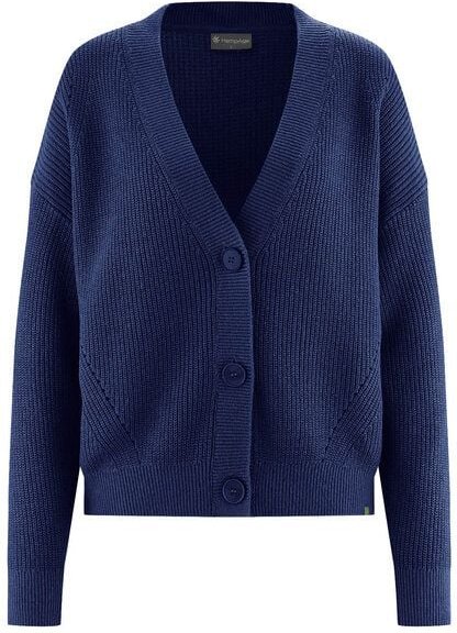 HempAge Zeitlose Strickjacke Hanf/Biobaumwolle