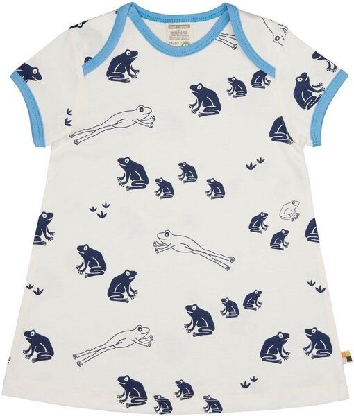loud + proud Babys & Kinder Kleid Druck, GOTS-zertifiziert