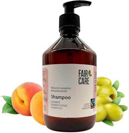 FAIR CARE Shampoo mit Aprikose 475 ml - FAIRTRADE Haarpflege