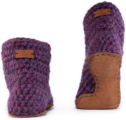 Kingdom of Wow - Handgefertigte Hausschuhe aus Wolle - High Top