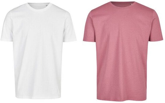 Brandless Basic Bio T-Shirt (Men Nr.3 ) Doublepack GOTS