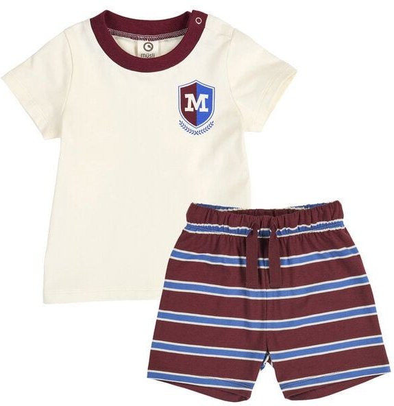 müsli Set aus Babyshorts und Babyshirt