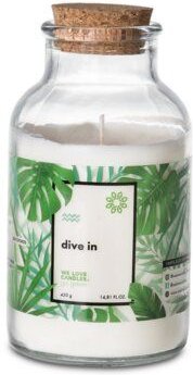 We Love Candles Duftkerze GoGreen "Dive In" aus Sojawachs, 100% vegan