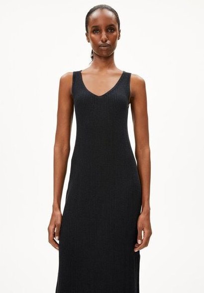 Thumbnail - ARMEDANGELS LINEN BLEND KNIT DRESS - Damen Strickkleid aus Leinen-Mix