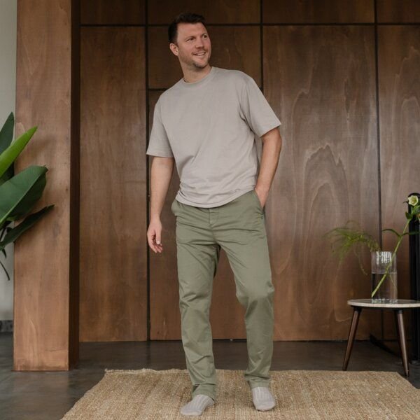 NORDLICHT Herren Heavy T-Shirt Jarne aus 100% Baumwolle