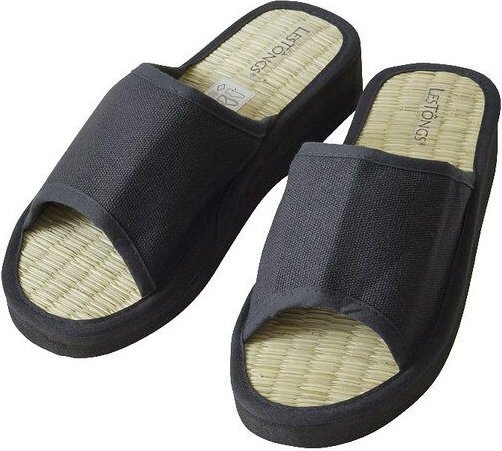 Les Tôngs Juncus-W High - Gesunde und vegane Zimtlatschen mit Absatz Flip Flops
