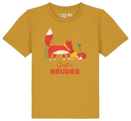 watabout.kids T-Shirt Kinder Fuchs Großer Bruder