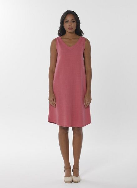 ORGANICATION Kleid aus Bio-Baumwolle und Leinen