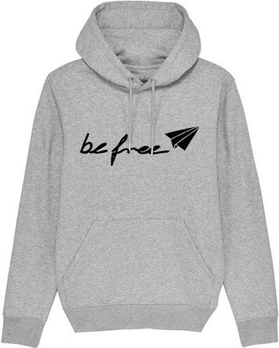 be free shoes be free - Unisex Logo Hoodie