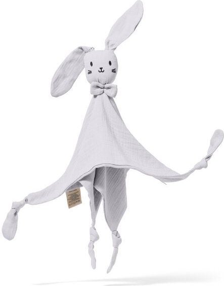 Mababu Musselin Schmusetuch Hase - Geschenke zur Geburt - 100% GOTS Bio Baumwolle - Schnuffeltücher & Trösterchen