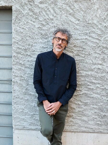 Carpasus - Hemd Juglans mit halber Knopfleiste