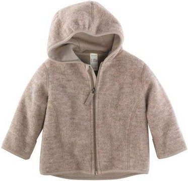 hessnatur Wollfleece Jacke aus reiner Bio-Merinowolle