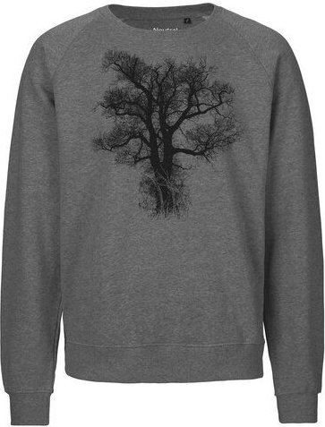 Peaces.bio - handbedruckte Biomode Bio Herren-Sweatshirt Chestnut