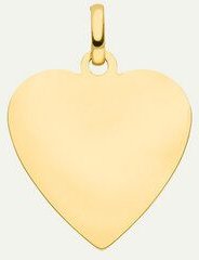 DEAR DARLING BERLIN Anhänger Darling | Personalisierbares Herz | 14k Gelbgold | Gravuranhänger