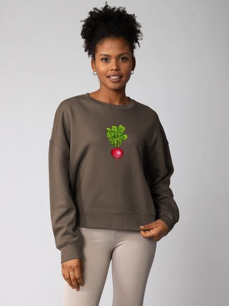 watapparel Sweatshirt Frauen Radieschen