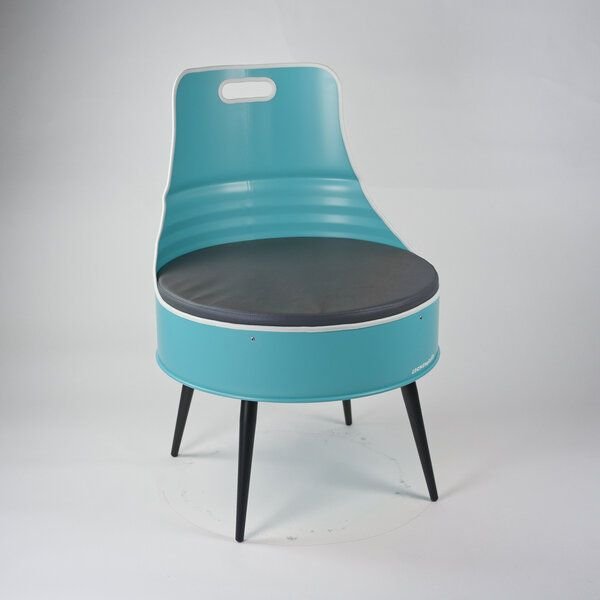 Lockengelöt Stuhl aus einem Hamburger Ölfass