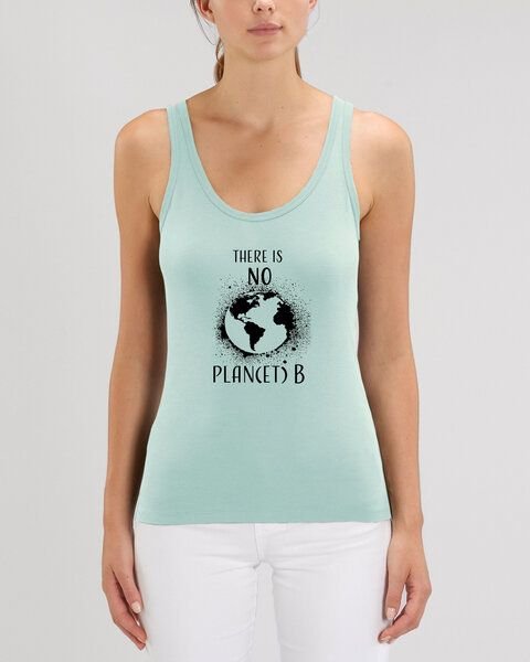 Human Family Bio Damen Sommer Tanktop - Glow "No Planet B" - weitere Farben