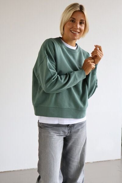 Kultgut Goodness Sweater 100% Bio-Baumwolle - Ein schöner Allrounder im Boxistyle