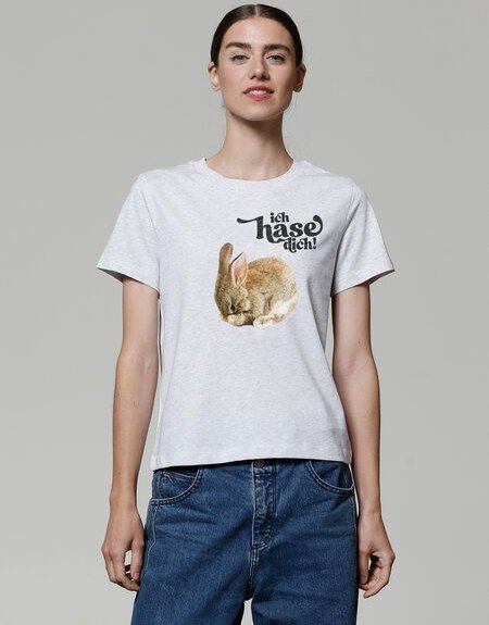 watapparel T-Shirt Frauen Ich hase dich!