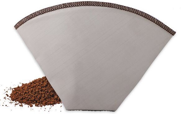 Weis Dauerkaffeefilter aus Edelstahl in Gr Nr. 4