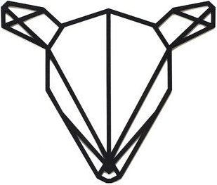 BeWooden Wanddekoration aus Holz - Reh - Doe Siluette