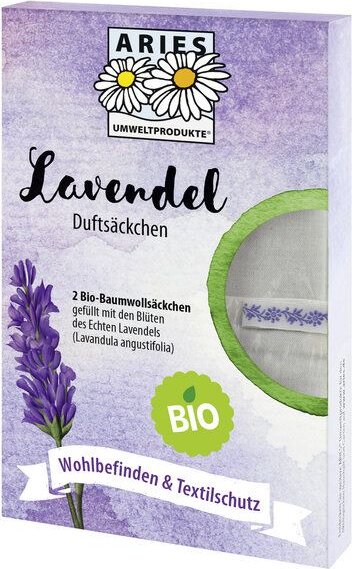 ARIES Bio Lavendel Duftsäckchen 2er Set