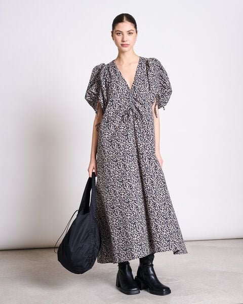 Thumbnail - JAN N JUNE MAXI BAUMWOLL KLEID DANS