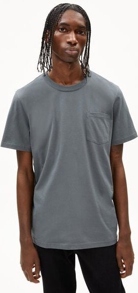 ARMEDANGELS MAARKOS POCKET - Herren Midweight T-Shirt aus Bio-Baumwolle