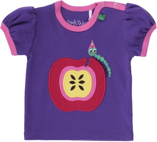 "Green Cotton" T-Shirt Apfel