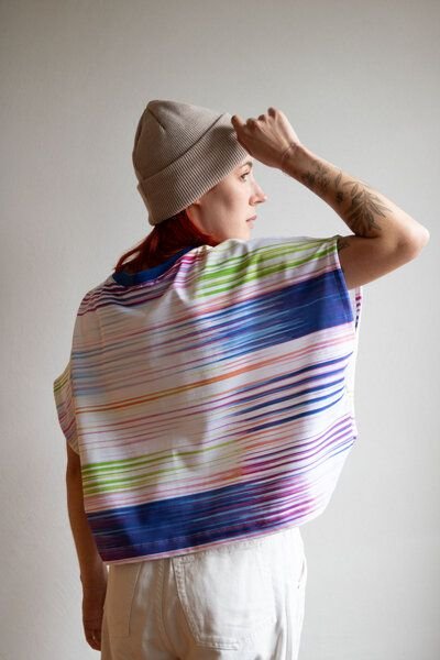 Ecostories Damen T-Shirt Timelaps