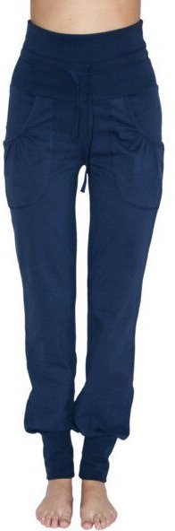 Thumbnail - Leela Cotton Damen Yogahose 2 Farben Bio-Baumwolle Hose mit Taschen 4082