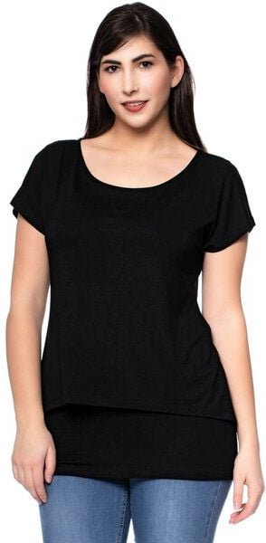 Milchshake APRIL Zweilagiges Umstands- und Stillshirt aus TENCEL Modal