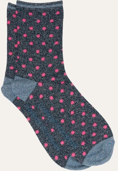 Thumbnail - KnowledgeCotton Apparel Glitzer-Socken DOTS mit Bio-Baumwolle und recyceltem Material