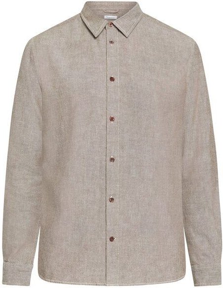 Thumbnail - KnowledgeCotton Apparel Flanell-Hemd Regular Fit Heavy Twill