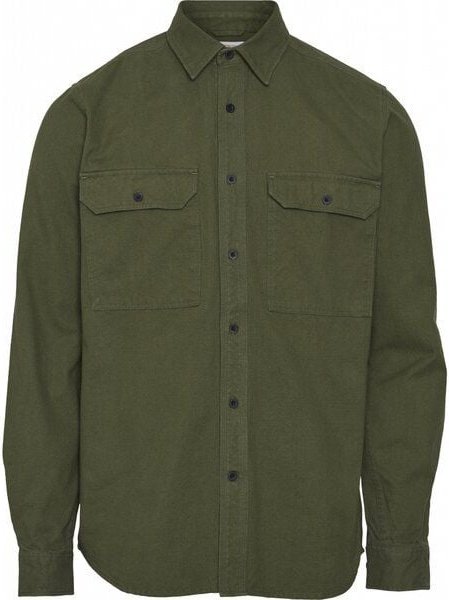 KnowledgeCotton Apparel Hemd - Long sleeve moleskin shirt - GOTS/Vegan