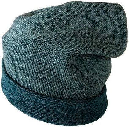austriandesign.at BeanieMütze reversibel aus extrafeiner Merinowolle