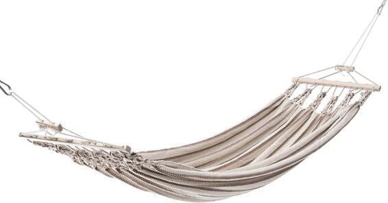 Chico Einzelhängematte mit Holzspreizstab aus Baumwolle