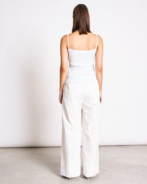 JAN N JUNE Strick Spaghetti-Top CASTANEA GOTS