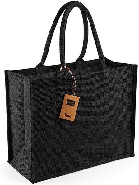 Westford Mill Jute Classic Shopper Tragetasche Schultertasche