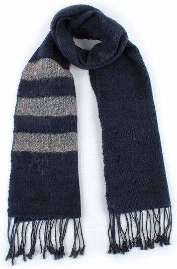 El Puente Schal, handgewebt aus 50% Yak-Wolle und 50% Baumwolle